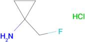 1-(FLUOROMETHYL)CYCLOPROPANAMINE HCL