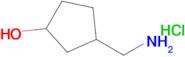 3-(AMINOMETHYL)CYCLOPENTANOL HCL