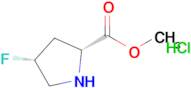 (2R,4R)-METHYL 4-FLUOROPYRROLIDINE-2-CARBOXYLATE HCL