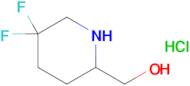 (5,5-DIFLUOROPIPERIDIN-2-YL)METHANOL HCL