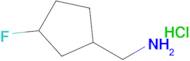 (3-Fluorocyclopentyl)methylamine hydrochloride