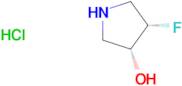 CIS-4-FLUORO-3-HYDROXYPYRROLIDINE HCL