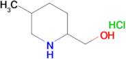 (5-METHYLPIPERIDIN-2-YL)METHANOL HCL