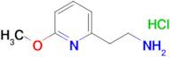 2-(6-METHOXY-PYRIDIN-2-YL)-ETHYLAMINE HCL