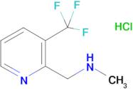 N-Methyl-1-[3-(trifluoromethyl)pyridin-2-yl]methylamine hydrochloride