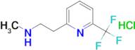 N-METHYL-2-(6-(TRIFLUOROMETHYL)PYRIDIN-2-YL)ETHANAMINE HCL