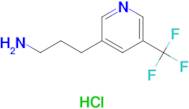 3-[5-(Trifluoromethyl)pyridin-3-yl]propylamine hydrochloride