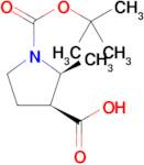 CIS-1-[(TERT-BUTOXY)CARBONYL]-2-METHYLPYRROLIDINE-3-CARBO XYLIC ACID