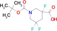 1-(TERT-BUTOXYCARBONYL)-3,5,5-TRIFLUOROPIPERIDINE-3-CARBOXYLIC ACID