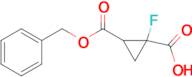 2-((BENZYLOXY)CARBONYL)-1-FLUOROCYCLOPROPANECARBOXYLIC ACID