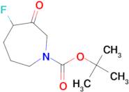 TERT-BUTYL 4-FLUORO-3-OXOAZEPANE-1-CARBOXYLATE