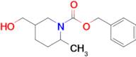 BENZYL 5-(HYDROXYMETHYL)-2-METHYLPIPERIDINE-1-CARBOXYLATE