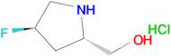 ((2S,4R)-4-FLUOROPYRROLIDIN-2-YL)METHANOL HCL