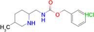 BENZYL ((5-METHYLPIPERIDIN-2-YL)METHYL)CARBAMATE HCL