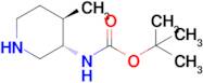 TRANS-TERT-BUTYL (4-METHYLPIPERIDIN-3-YL)CARBAMATE