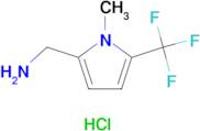 (1-METHYL-5-(TRIFLUOROMETHYL)-1H-PYRROL-2-YL)METHANAMINE HCL