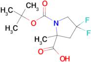 1-(TERT-BUTOXYCARBONYL)-4,4-DIFLUORO-2-METHYLPYRROLIDINE-2-CARBOXYLIC ACID