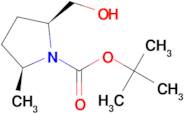 (2S,5S)-TERT-BUTYL 2-(HYDROXYMETHYL)-5-METHYLPYRROLIDINE-1-CARBOXYLATE