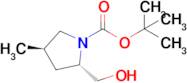 TRANS-TERT-BUTYL 2-(HYDROXYMETHYL)-4-METHYLPYRROLIDINE-1-CARBOXYLATE