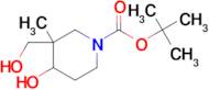 TERT-BUTYL 4-HYDROXY-3-(HYDROXYMETHYL)-3-METHYLPIPERIDINE-1-CARBOXYLATE