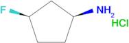 CIS-3-FLUOROCYCLOPENTAN-1-AMINE