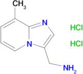 (8-Methylimidazo[1,2-a]pyridin-3-yl)methylamine dihydrochloride