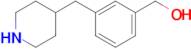 (3-(PIPERIDIN-4-YLMETHYL)PHENYL)METHANOL