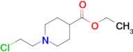 ETHYL 1-(2-CHLOROETHYL)PIPERIDINE-4-CARBOXYLATE