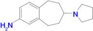 7-(PYRROLIDIN-1-YL)-6,7,8,9-TETRAHYDRO-5H-BENZO[7]ANNULEN-2-AMINE