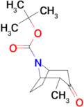 TERT-BUTYL 2-METHYL-3-OXO-8-AZABICYCLO[3.2.1]OCTANE-8-CARBOXYLATE