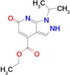 ETHYL 6-HYDROXY-1-ISOPROPYL-1H-PYRAZOLO[3,4-B]PYRIDINE-4-CARBOXYLATE