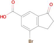 7-BROMO-3-OXO-2,3-DIHYDRO-1H-INDENE-5-CARBOXYLIC ACID