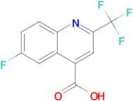 6-FLUORO-2-(TRIFLUOROMETHYL)QUINOLINE-4-CARBOXYLIC ACID