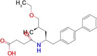 4-(((2S,4R)-1-([1,1'-BIPHENYL]-4-YL)-5-ETHOXY-4-METHYLPENTAN-2-YL)AMINO)-4-OXOBUTANOIC ACID