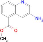 METHYL 3-AMINOQUINOLINE-5-CARBOXYLATE