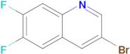 3-BROMO-6,7-DIFLUOROQUINOLINE