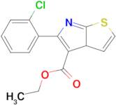 Ethyl 5-(2-chlorophenyl)-3aH-thieno[2,3-b]pyrrole-4-carboxylate