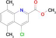 METHYL 4-CHLORO-5,8-DIMETHYLQUINOLINE-2-CARBOXYLATE