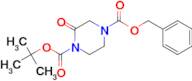 2-OXO-PIPERAZINE-1,4-DICARBOXYLIC ACID 4-BENZYL ESTER 1-TERT-BUTYL ESTER