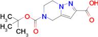 5-BOC-4,5,6,7-TETRAHYDROPYRAZOLO[1,5-A]PYRAZINE-2-CARBOXYLIC ACID