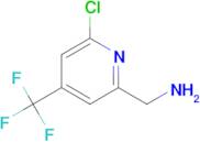 C-(6-CHLORO-4-TRIFLUOROMETHYL-PYRIDIN-2-YL)-METHYLAMINE