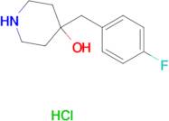 4-(4-FLUOROBENZYL)-4-HYDROXYPIPERIDINE HCL