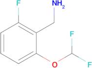 2-(DIFLUOROMETHOXY)-6-FLUOROBENZYL AMINE