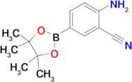 (4-AMINO-3-CYANOPHENYL)BORONIC ACID PINACOL ESTER