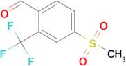 4-(METHYLSULFONYL)-2-(TRIFLUOROMETHYL)BENZALDEHYDE