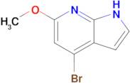 4-BROMO-6-METHOXY-1H-PYRROLO[2,3-B]PYRIDINE