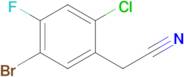 5-BROMO-2-CHLORO-4-FLUOROBENZYL CYANIDE