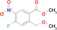 METHYL 4-FLUORO-2-METHOXYMETHYL-5-NITROBENZOATE