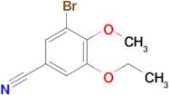 3-BROMO-5-ETHOXY-4-METHOXYBENZONITRILE