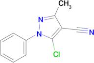 5-CHLORO-3-METHYL-1-PHENYL-1H-PYRAZOLE-4-CARBONITRILE